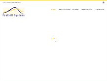 Tablet Screenshot of foothillsystems.net